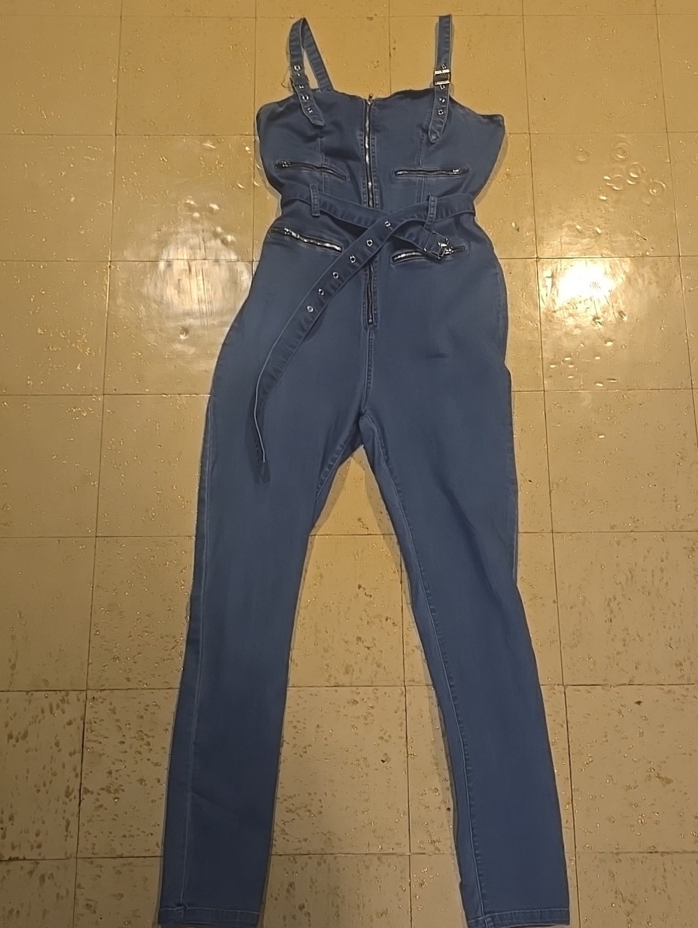 Denim Jeans Pantsuit